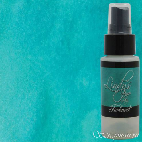 Спрей Starburst "Time Travel Teal" от Lindys Stamp Gang
