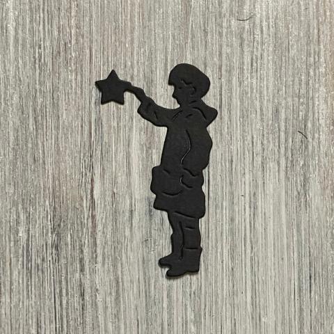 Нож Мальчик украшает елку от ArtScrap