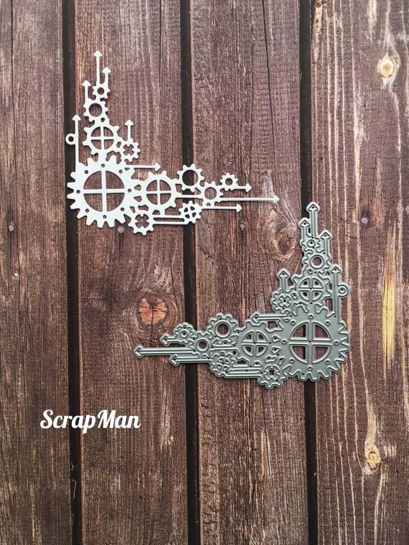 Нож для вырубки "Уголок шестеренки" ScrapMan