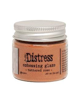 Пудра Tim Holtz Distress Embossing Glaze цвет Tattered Rose