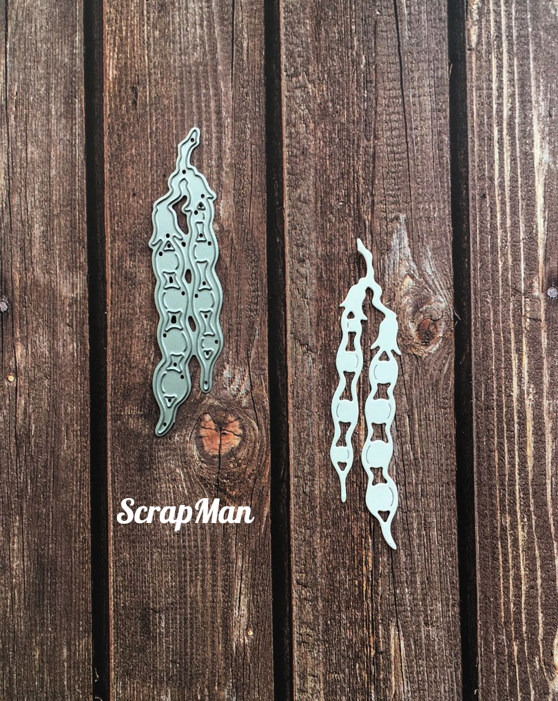 Нож для вырубки "Стручок гороха" от ScrapMan
