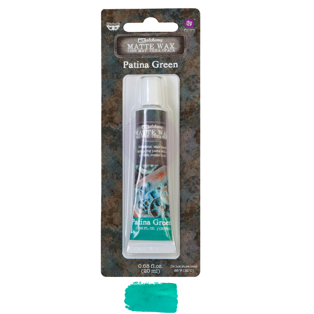 Восковая паста Art Alchemy Matte Wax - "Patina Green" 20мл от Prima Marketing