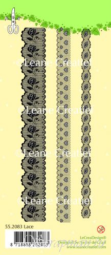 Изображение Набор штампов "Lace" от Leane Creatief от магазина ScrapMan.ru Набор штампов "Lace" от Leane Creatief от магазина ScrapMan.ru