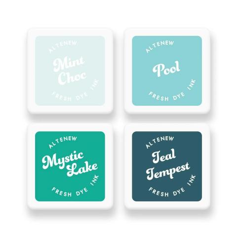 Набор мини подушечек Aqua Island Fresh Dye Ink Altenew