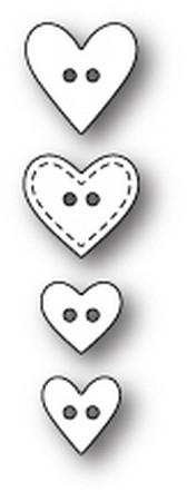 Нож "Heart Buttons" от Memory Box