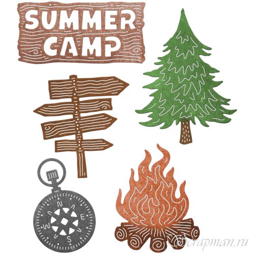Нож "Camping" от Cheery Lynn Designs