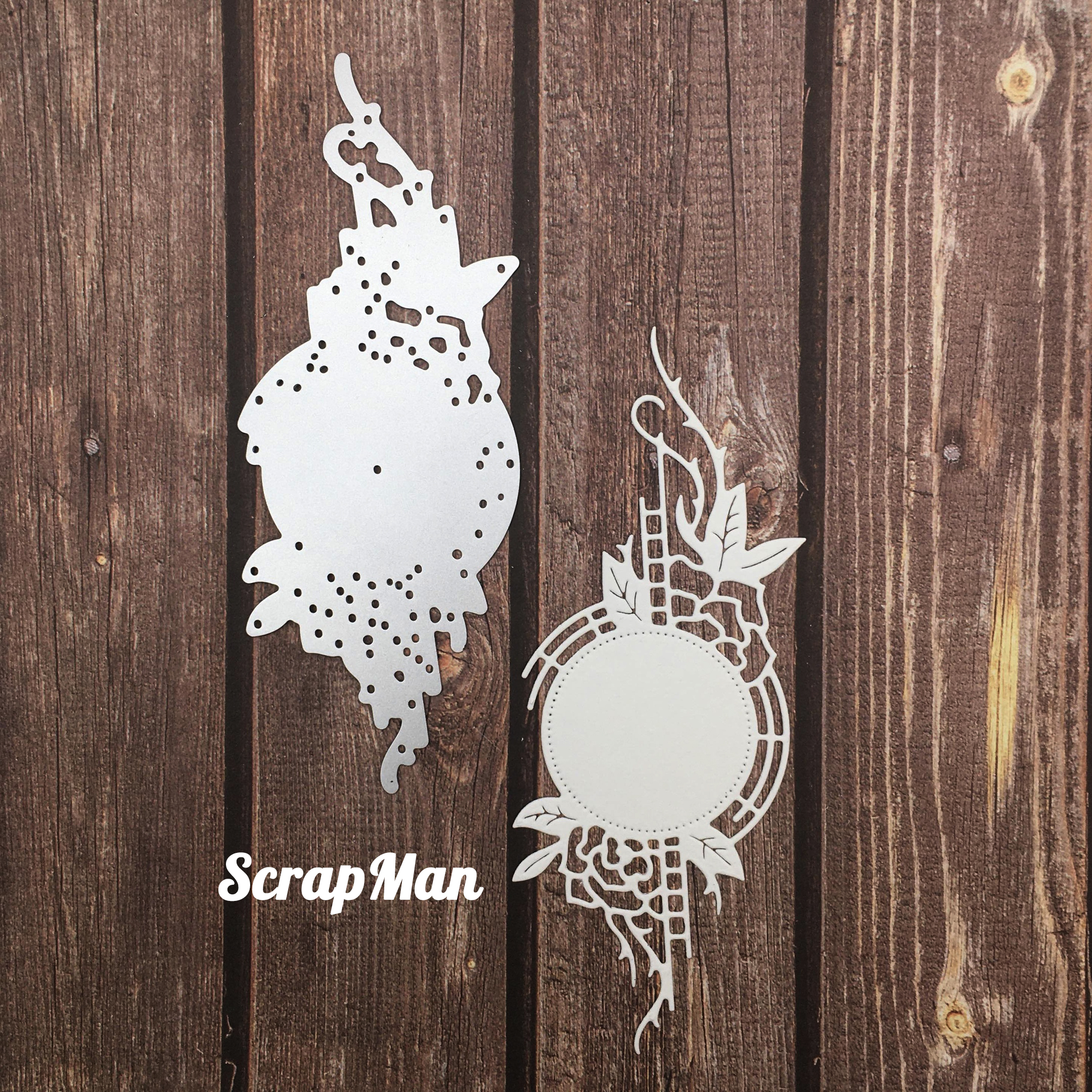 Нож для вырубки Цветочная рамка-6 от ScrapMan