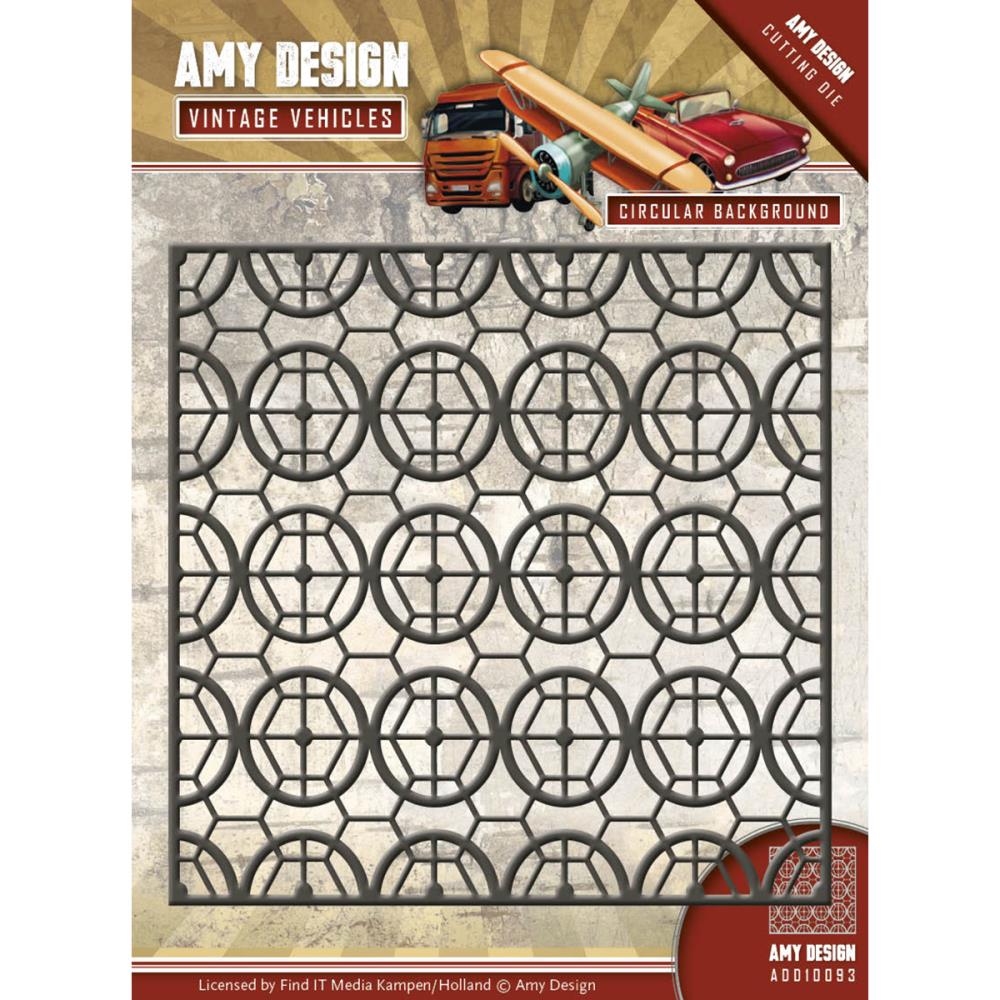 Нож для вырубки "Circular Background" от Amy Design