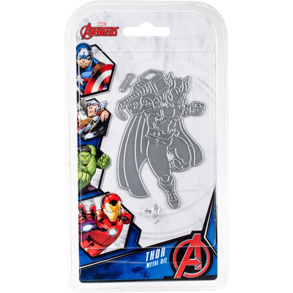 Нож для вырубки + штамп "Thor" Marvel Avengers от магазина ScrapMan.ru