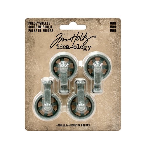 Мини колесики 4 штуки Idea-Ology от Tim Holtz