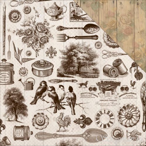 Бумага "French Quarter" из коллекции "Provence"