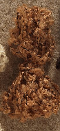 Волосы для куклы Tilda, цвет светло-коричневый