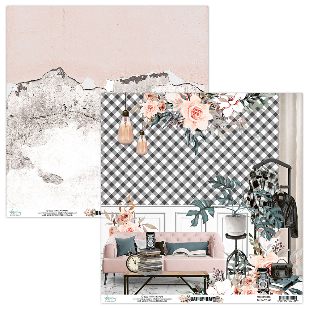 Лист бумаги из коллекции "Day by Day"