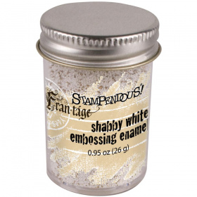 Пудра-эмаль для эмбоссинга Frantage "Shabby White" Stampendous
