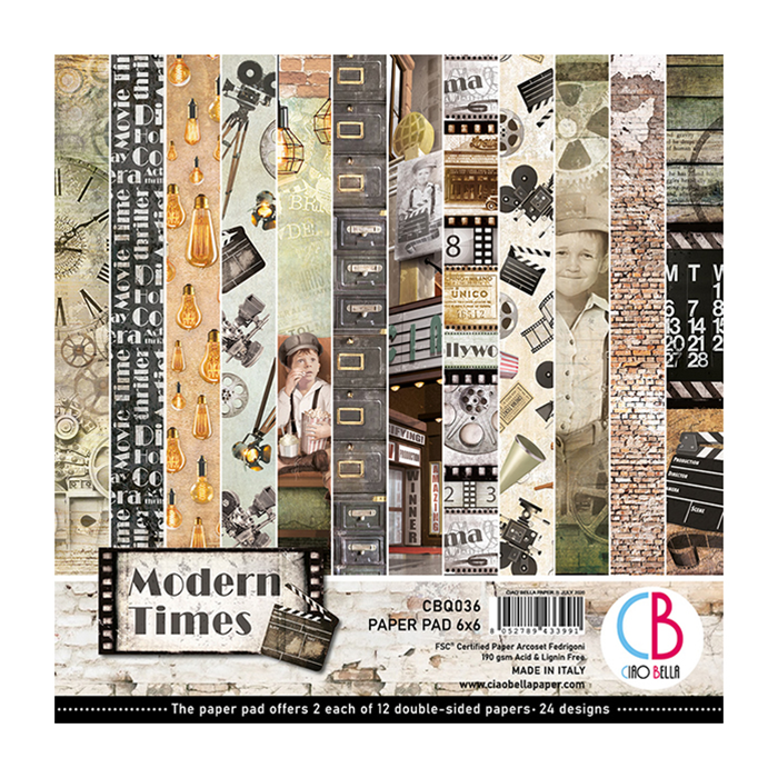 Набор бумаги Modern Times 24 листа