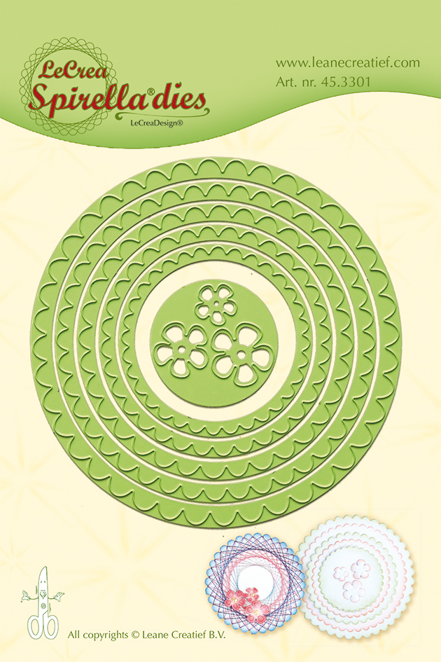 Нож "Spirella circles" от Leane Creatief