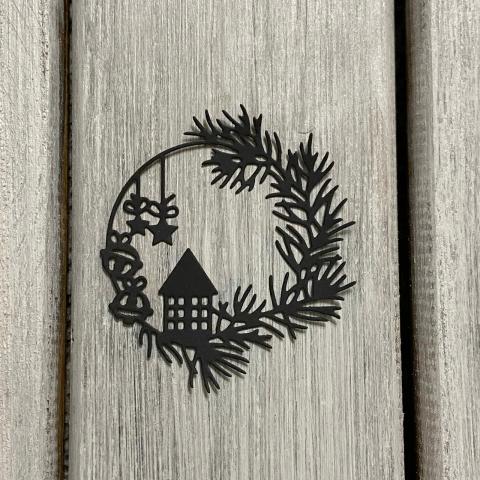 Нож Новогодняя рамка от ArtScrap