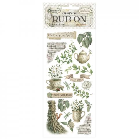 Набор натирок Лесной гербарий (Herbarium Silvae) от Stamperia