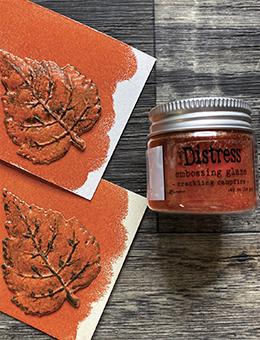 Пудра Tim Holtz Distress Embossing Glaze цвет Crackling Campfire