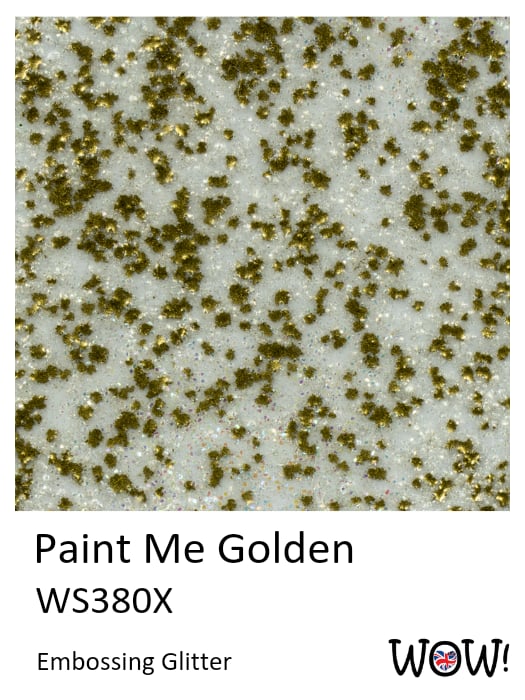 Пудра для эмбоссинга "Paint me Golden" от магазина ScrapMan.ru