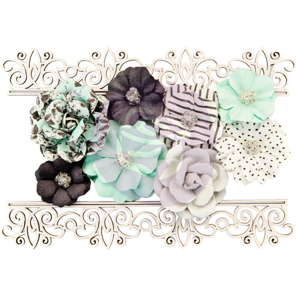 Набор цветов с чипбордом "Simple Things" из коллекции "Flirty Fleur"