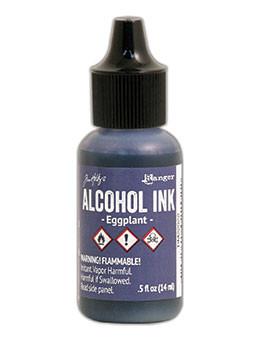 Чернила Alcohol Ink цвет Eggplant от Tim Holtz