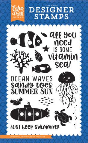 Набор штампов "Vitamin Sea" от Echo Park