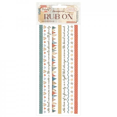 Набор натирок Семья (Family) от Stamperia