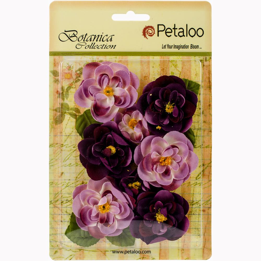 Набор цветов бумажных "Lavender/Purple" Botanica Ranunculus Flowers