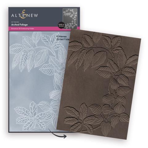 Папка для тиснения Изогнутая листва "Arched Foliage" от Altenew