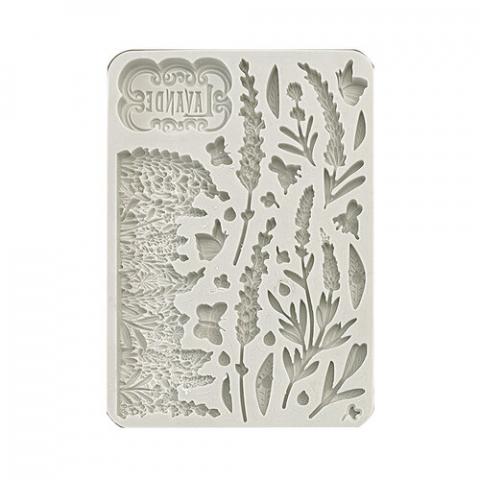 Молд силиконовый из коллекции Lavender элементы, Stamperia 