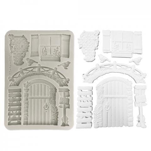 Молд силиконовый Мост Лесной гербарий (Herbarium Silvae) от Stamperia 