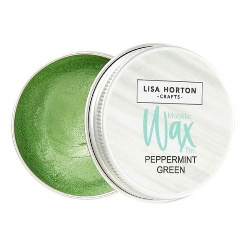 Воск Metallic Wax цвет Peppermint Green  от Lisa Horton