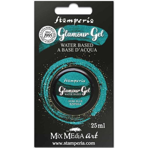 Гель "Glamour Gel" цвет Star Blue от Stamperia