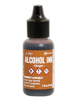Чернила Alcohol Ink цвет Ginger от Tim Holtz