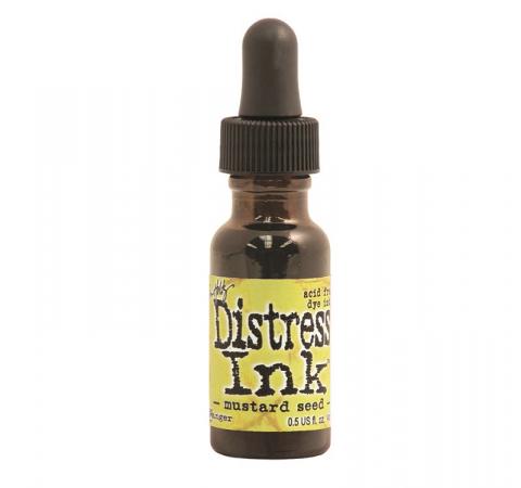Заправка для штемпельной подушечки Distress Ink Mustard Seed (Горчичное зерно) от Ranger