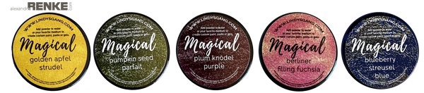 Набор сухих красок-пигментов "Deutsch Desserts Shimmer Magicals" Magicals