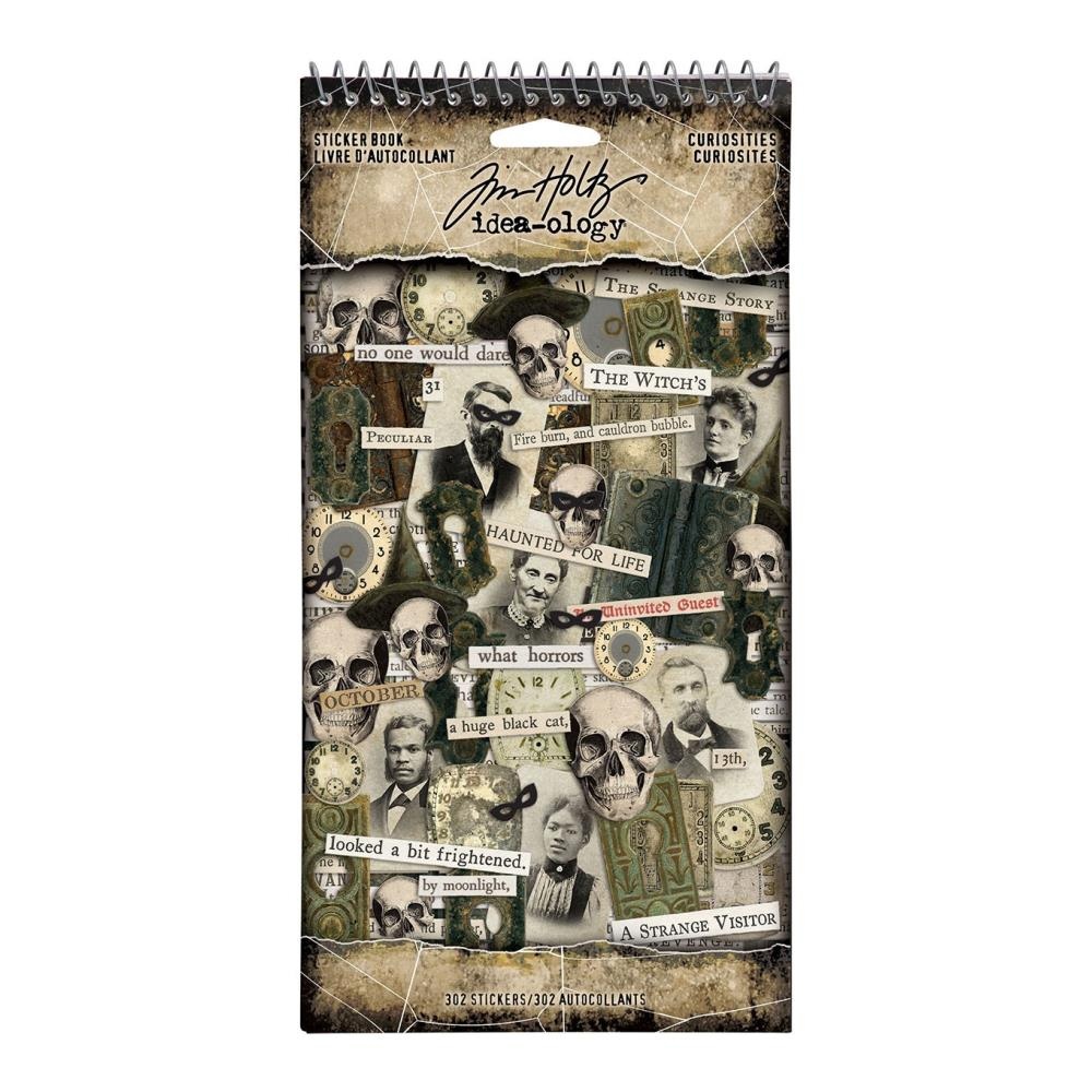 Набор стикеров "Idea-Ology" Curiosities Stickers от Tim Holtz
