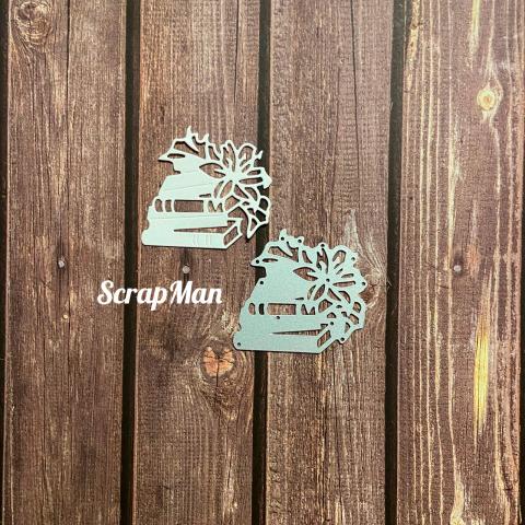 Нож для вырубки Книги от ScrapMan