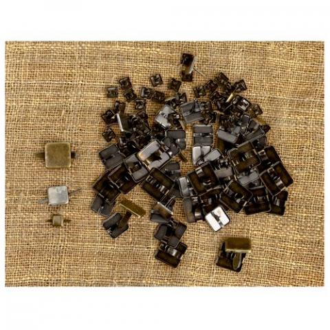 Набор брадс Mechanicals - Vintage Trinkets Squares