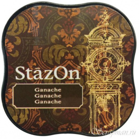 Подушечка "StazOn Midi" цвет Ganache