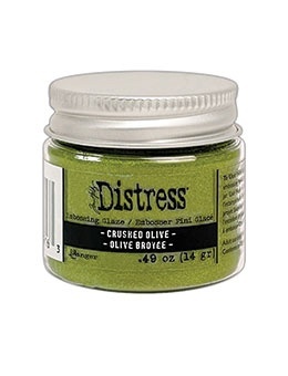 Пудра Tim Holtz Distress Embossing Glaze цвет Crushed Olive