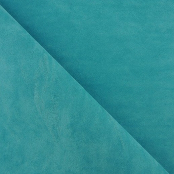Искусственная двухсторонняя замша, цвет Морская волна, отрез А4 от магазина ScrapMan.ru