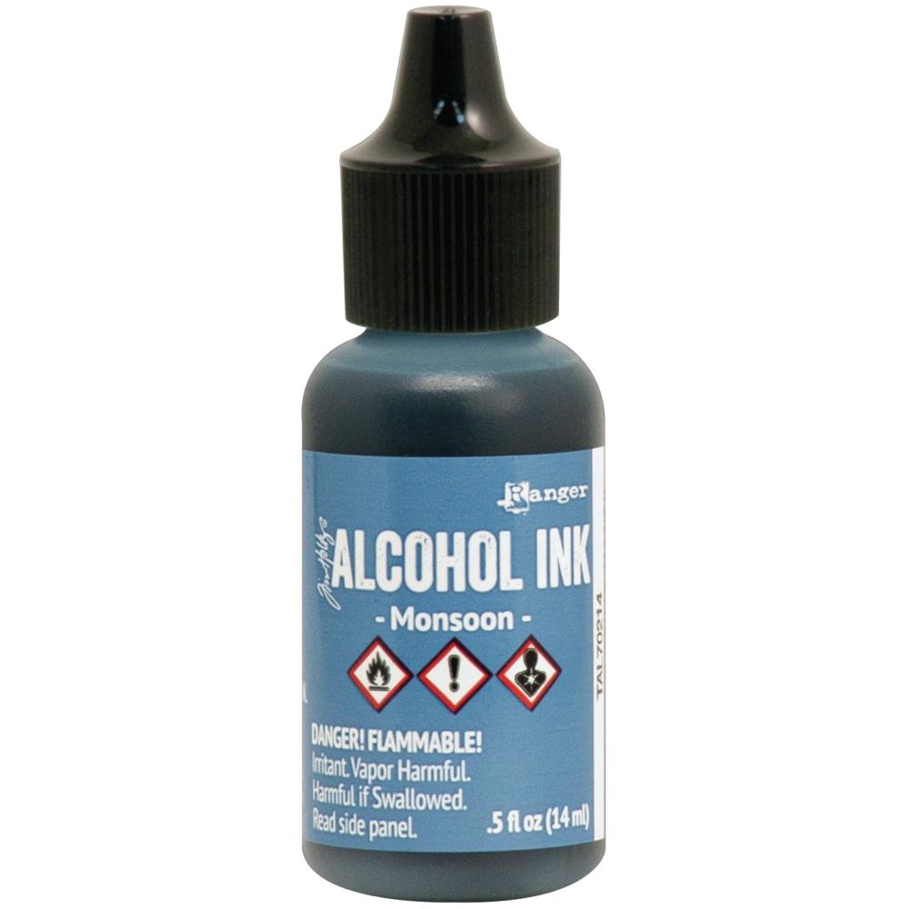 Чернила Alcohol Ink цвет Monsoon от Tim Holtz