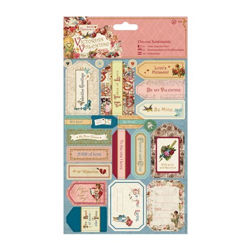 Набор высечек "Victorian Valentine" Papermania