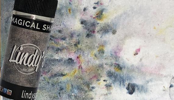 Пигментный порошок Magical Shaker цвет Stormy Silver от Lindys Stamp Gang