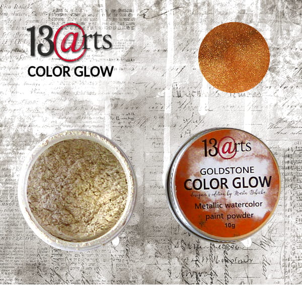 Сухая краска Color Glow Goldstone 10гр