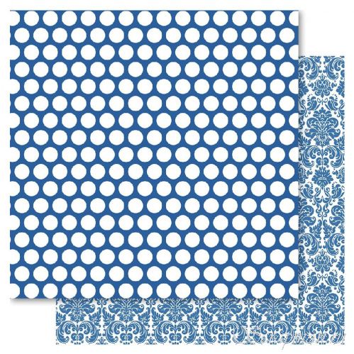 Бумага "Blue Spotted" из коллекции Fusion