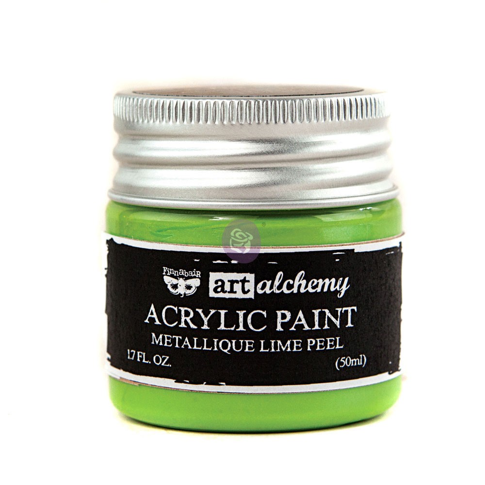 Акриловая краска Art Alchemy "Lime Peel" Metallique 50мл от Prima Marketing