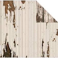 Бумага "Полоска" из коллекции Потертый шик от FabScraps